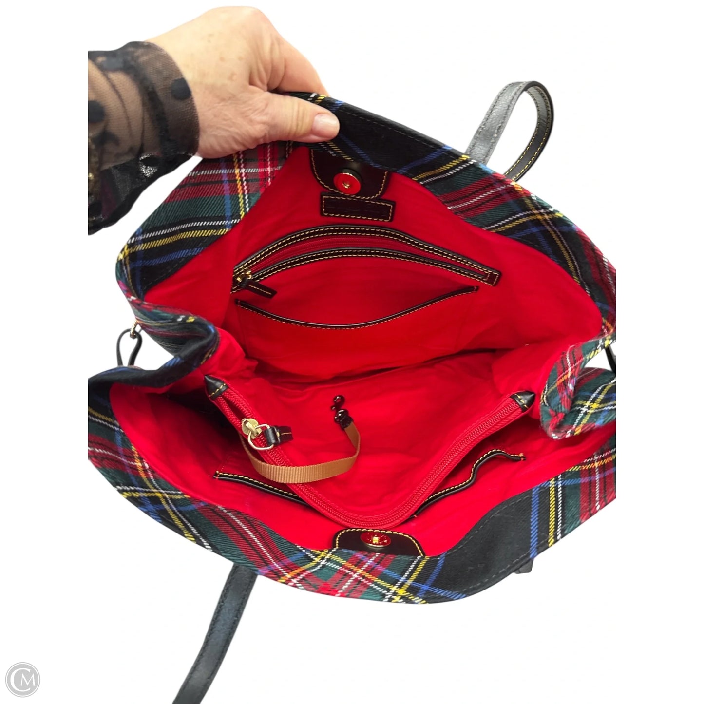 Tote Designer By Dooney And Bourke, Size: Large