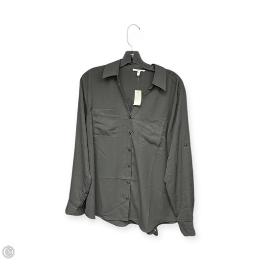 Top Long Sleeve By Maurices In Grey, Size: L