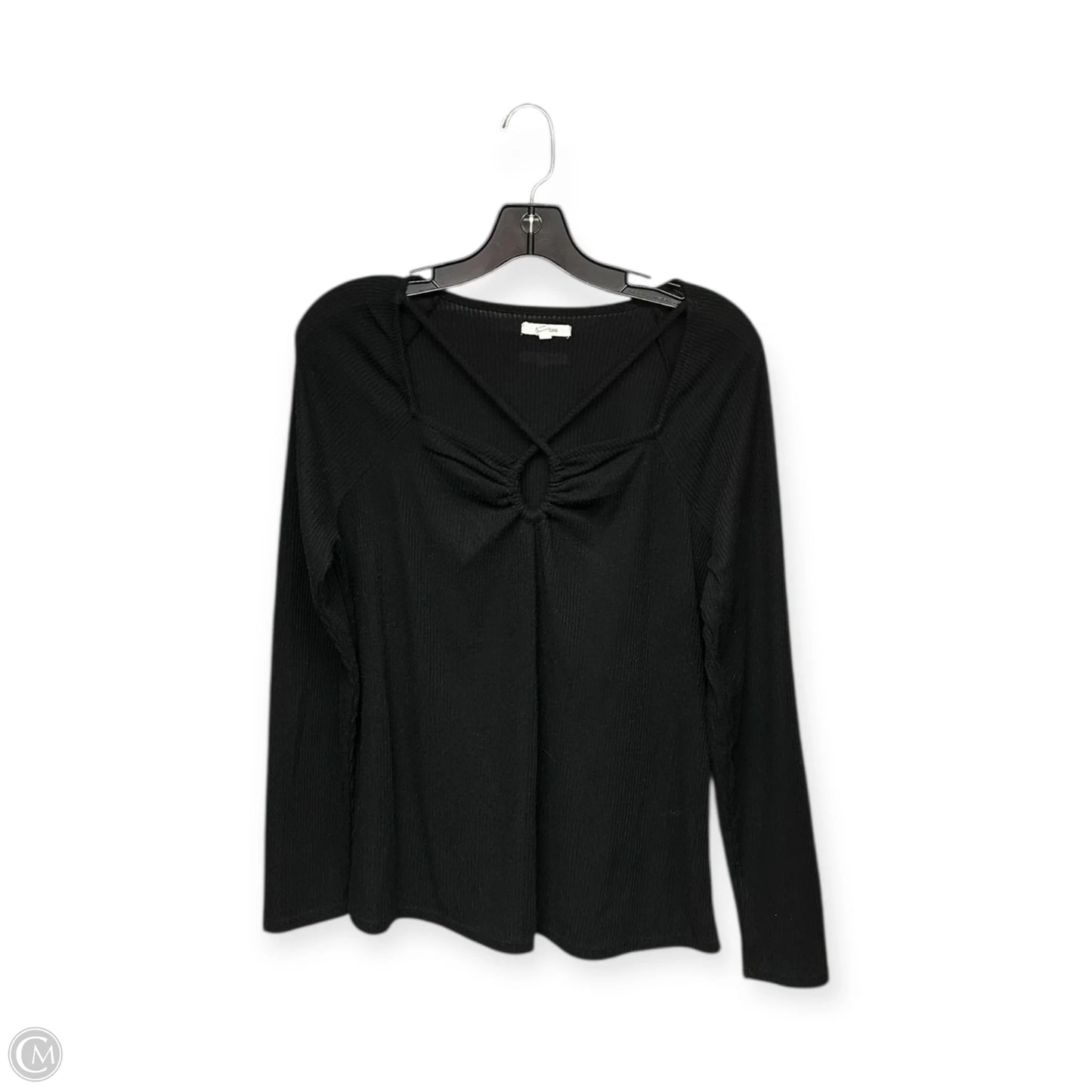 Top Long Sleeve By Maurices In Black, Size: Xl