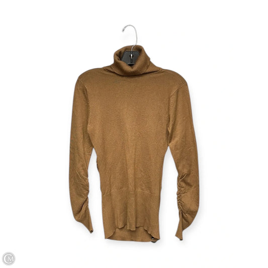 Top Long Sleeve By Limited In Brown, Size: S