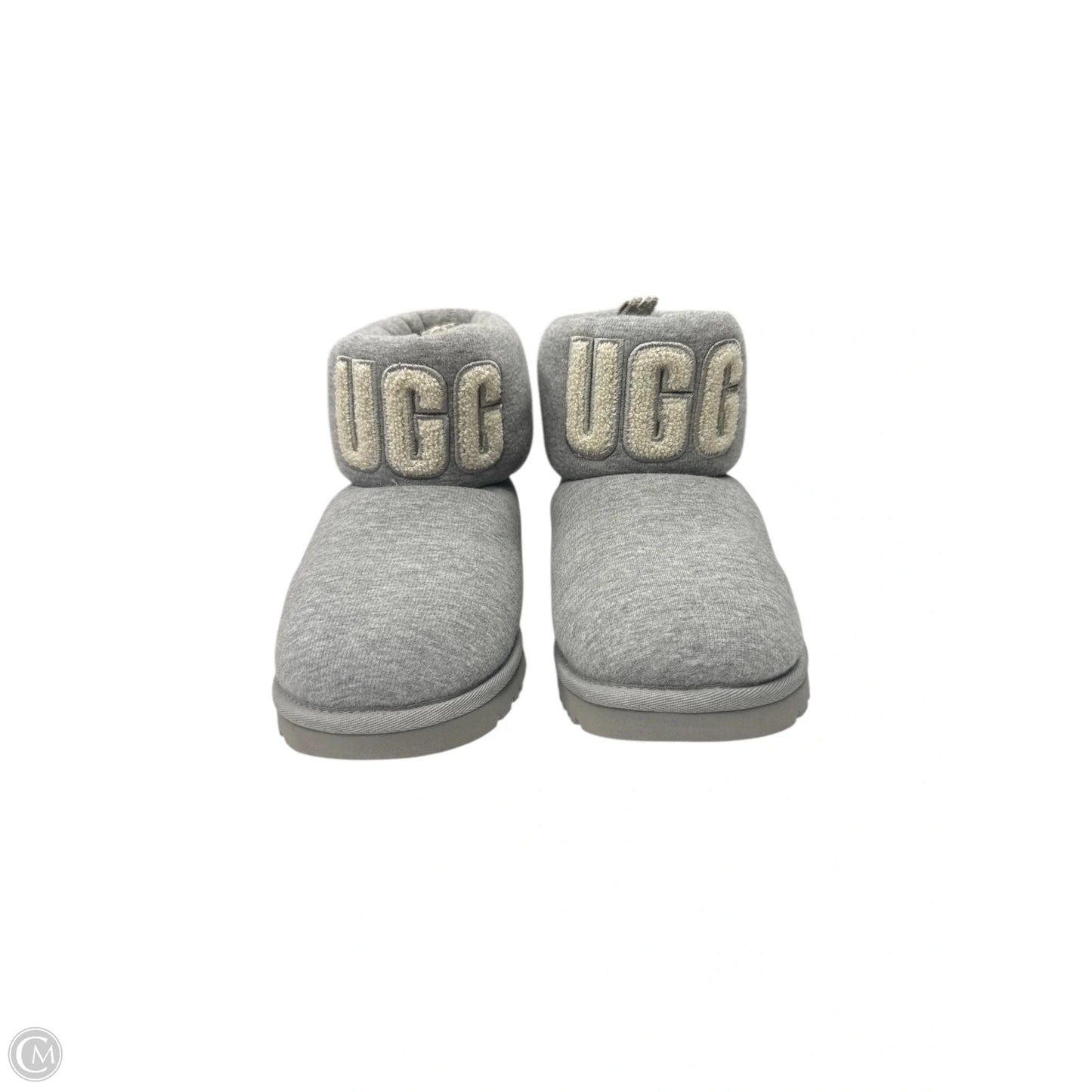 Boots Designer By Ugg In Grey, Size: 10
