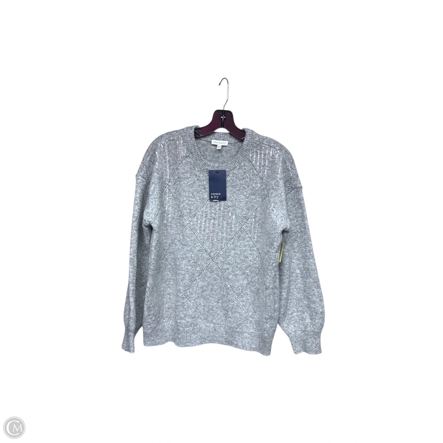 Sweater By Crown And Ivy In Grey, Size: M