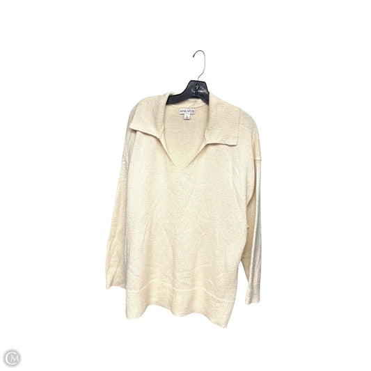 Sweater By Ava & Viv In Cream, Size: 2x
