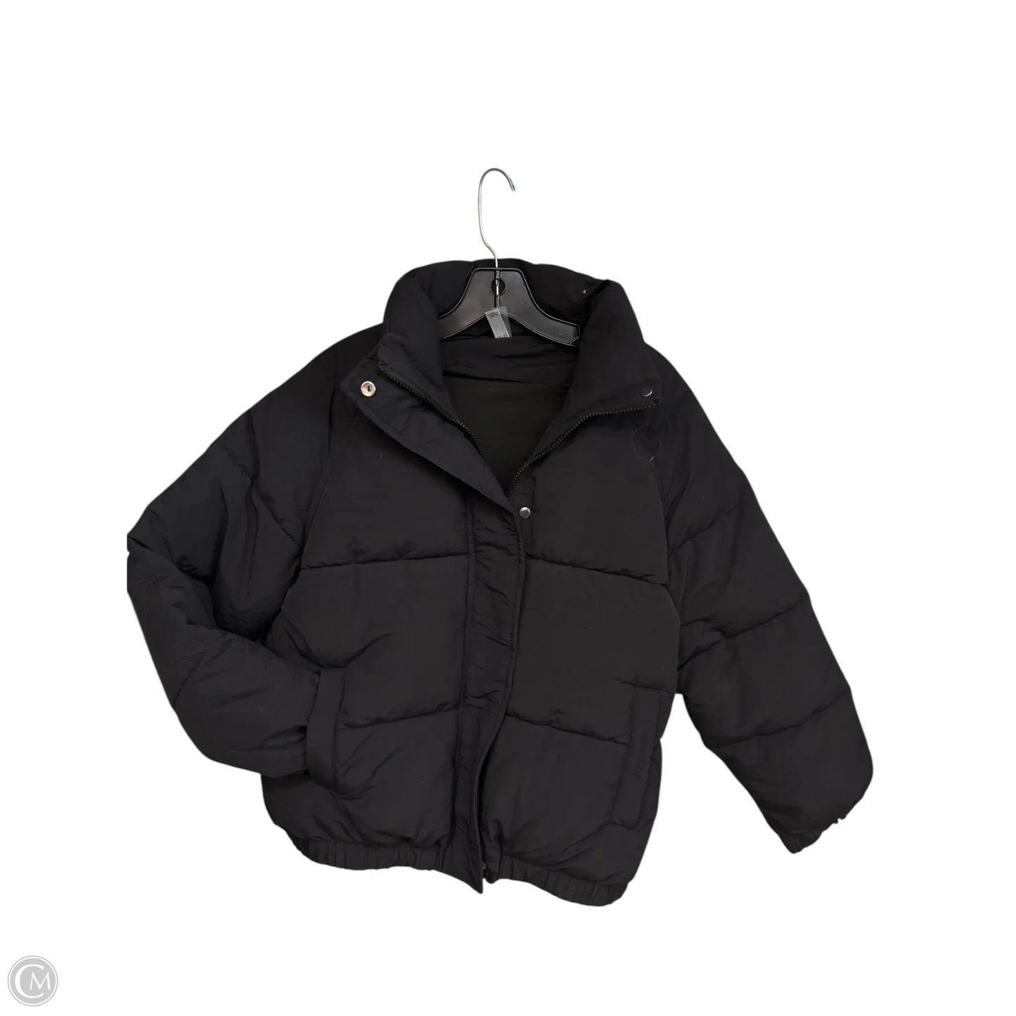 Coat Puffer & Quilted By KIMBERLY C In Black, Size: M