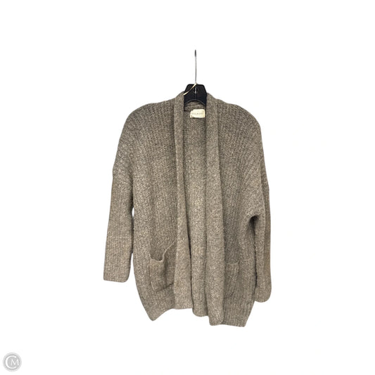 Sweater Cardigan By Dreamers In Brown, Size: Xs