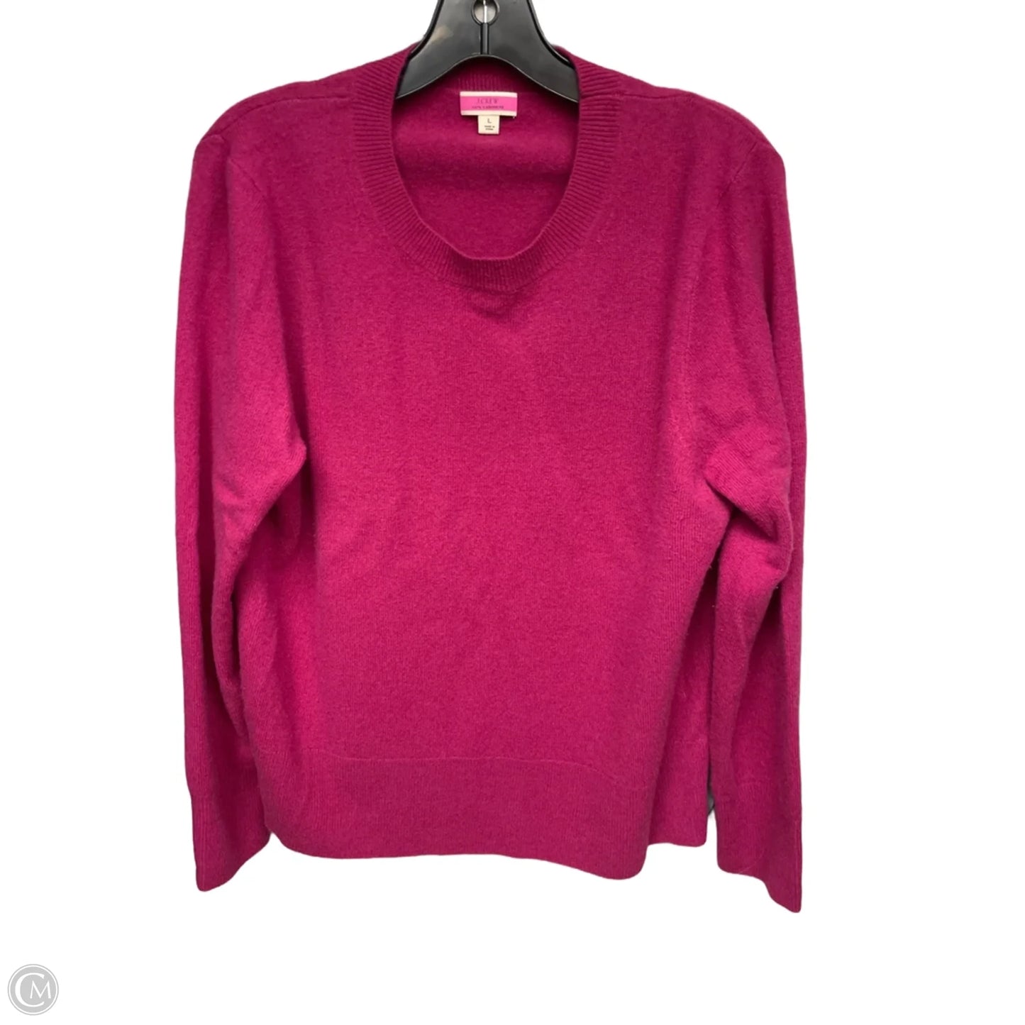 Sweater Cashmere By J. Crew In Pink, Size: L