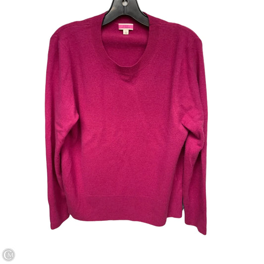 Sweater Cashmere By J. Crew In Pink, Size: L