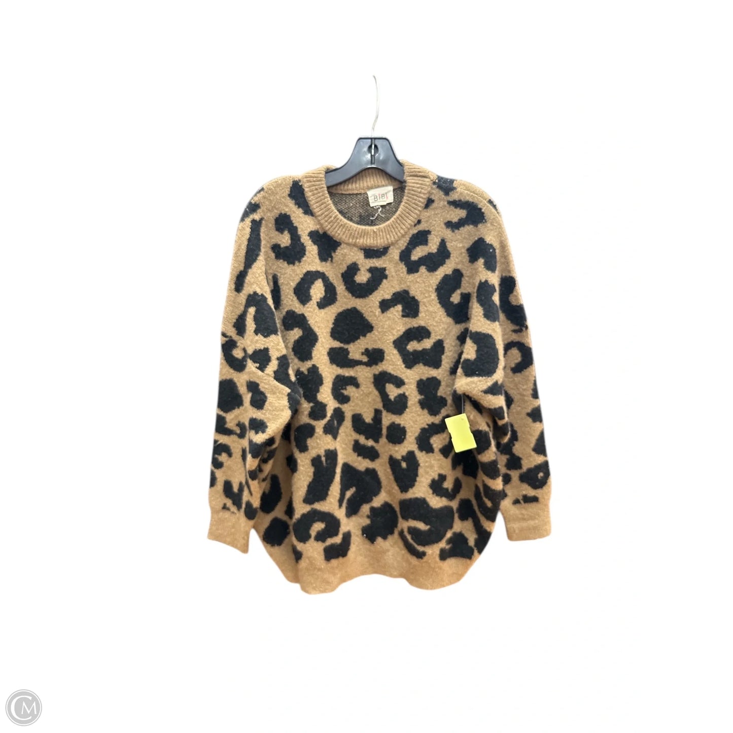 Sweater By Bibi In Animal Print, Size: S