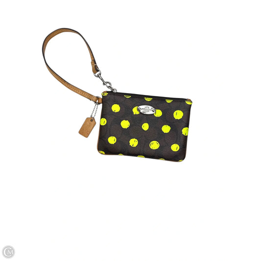 Wristlet Designer By Coach, Size: Small