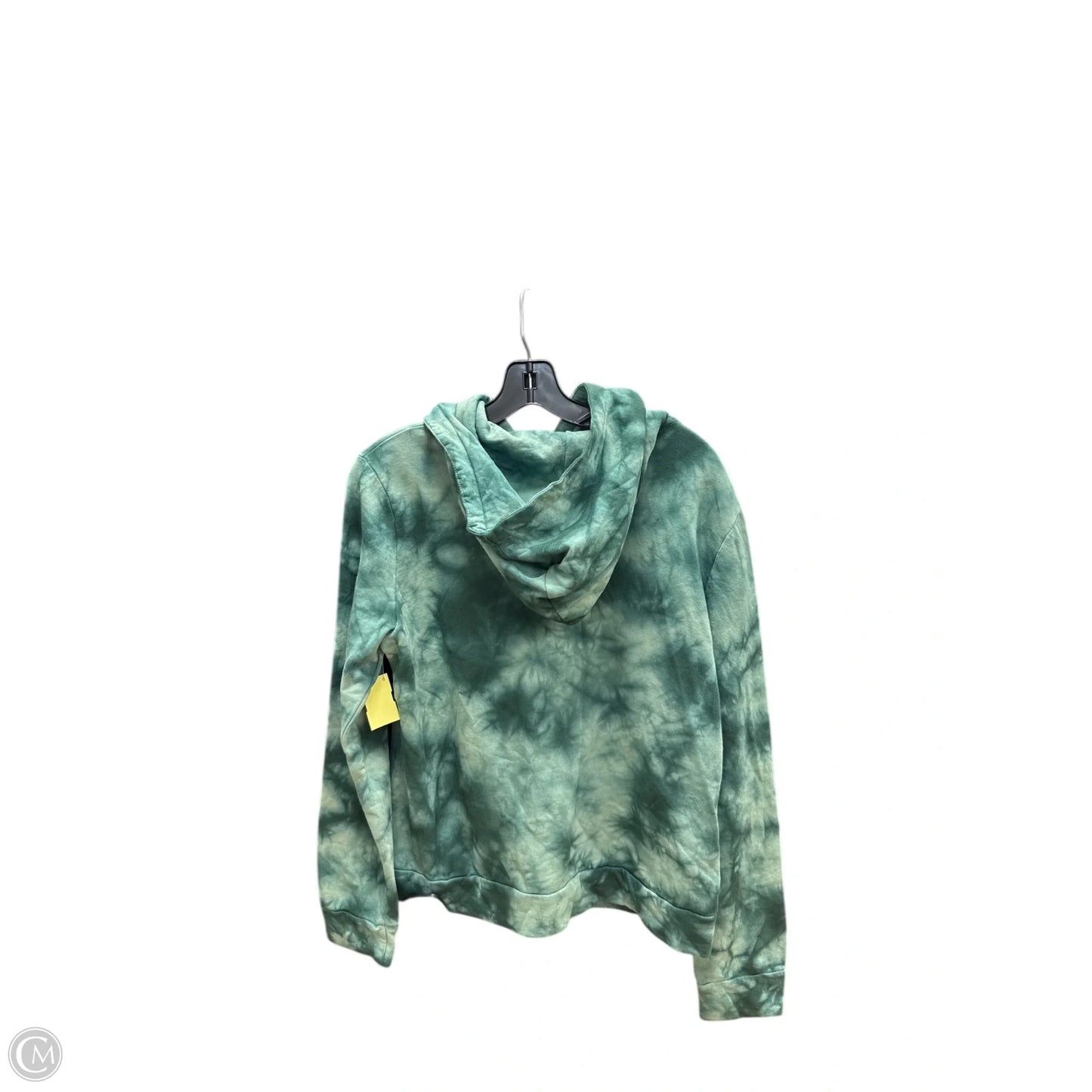 Sweatshirt Hoodie By Clothes Mentor In Tie Dye Print, Size: L