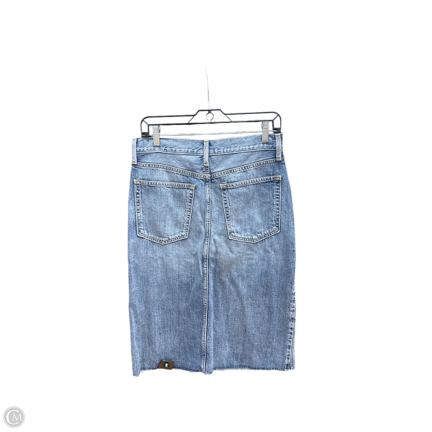 Skirt Midi By Etica In Blue Denim, Size: 4