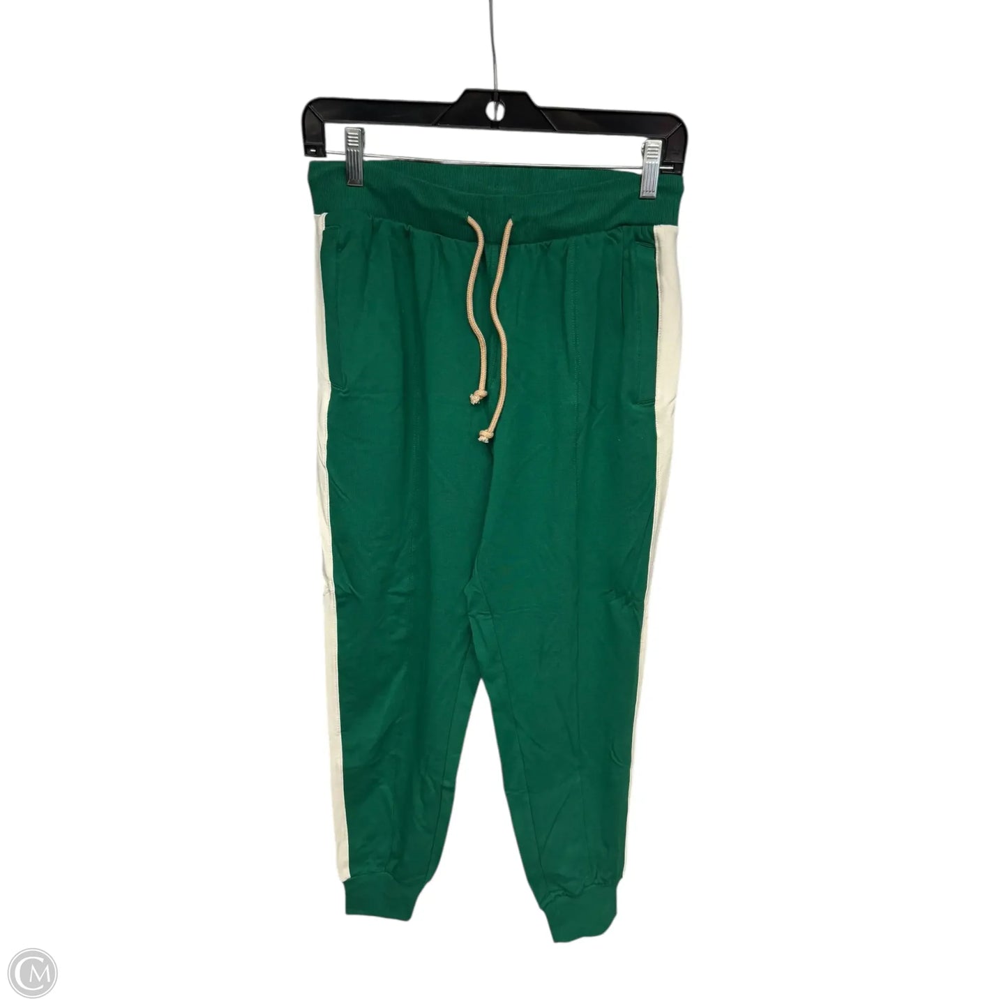 Athletic Pants By J. Crew In Green & White, Size: S