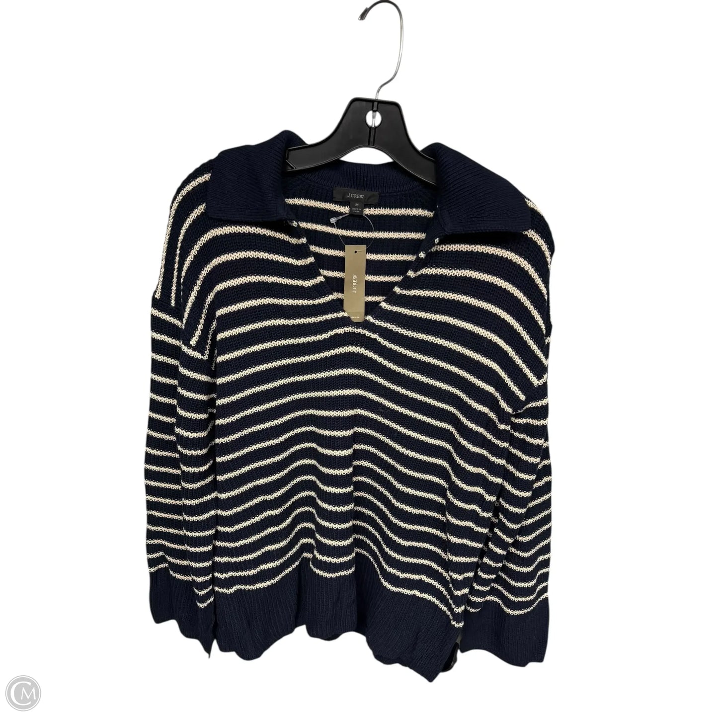 Sweater By J. Crew In Striped Pattern, Size: M
