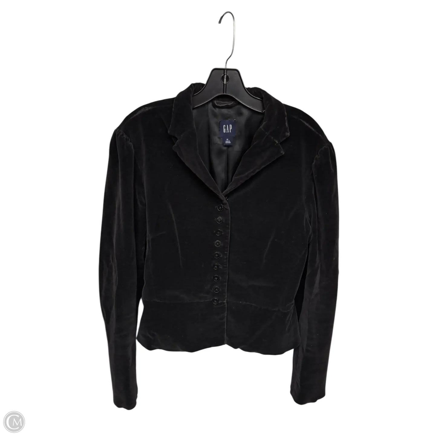 Blazer By Gap In Black, Size: 12