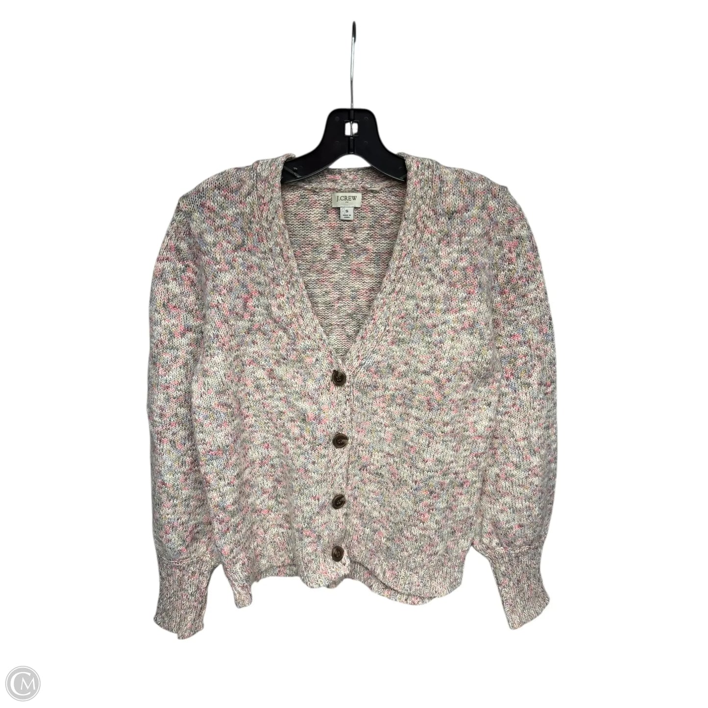 Sweater Cardigan By J. Crew In Multi-colored, Size: S