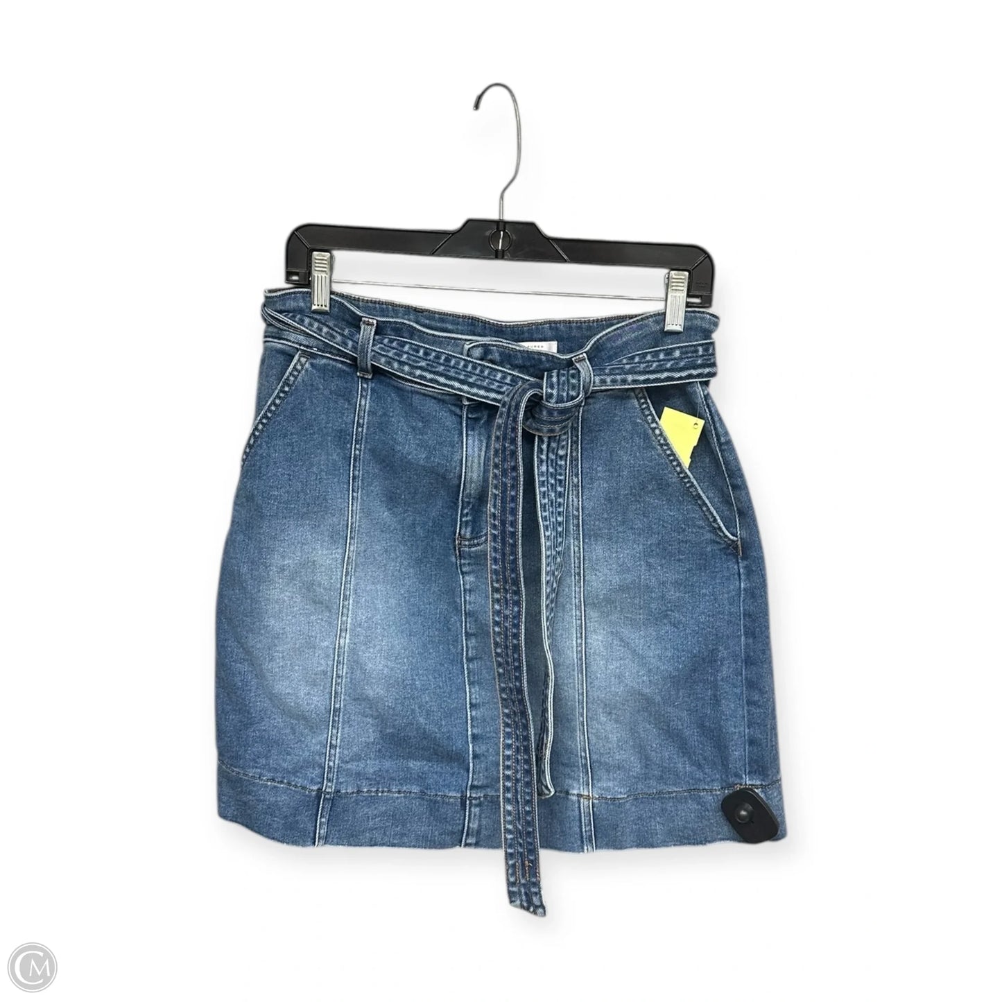 Skirt Midi By Lc Lauren Conrad In Blue Denim, Size: L