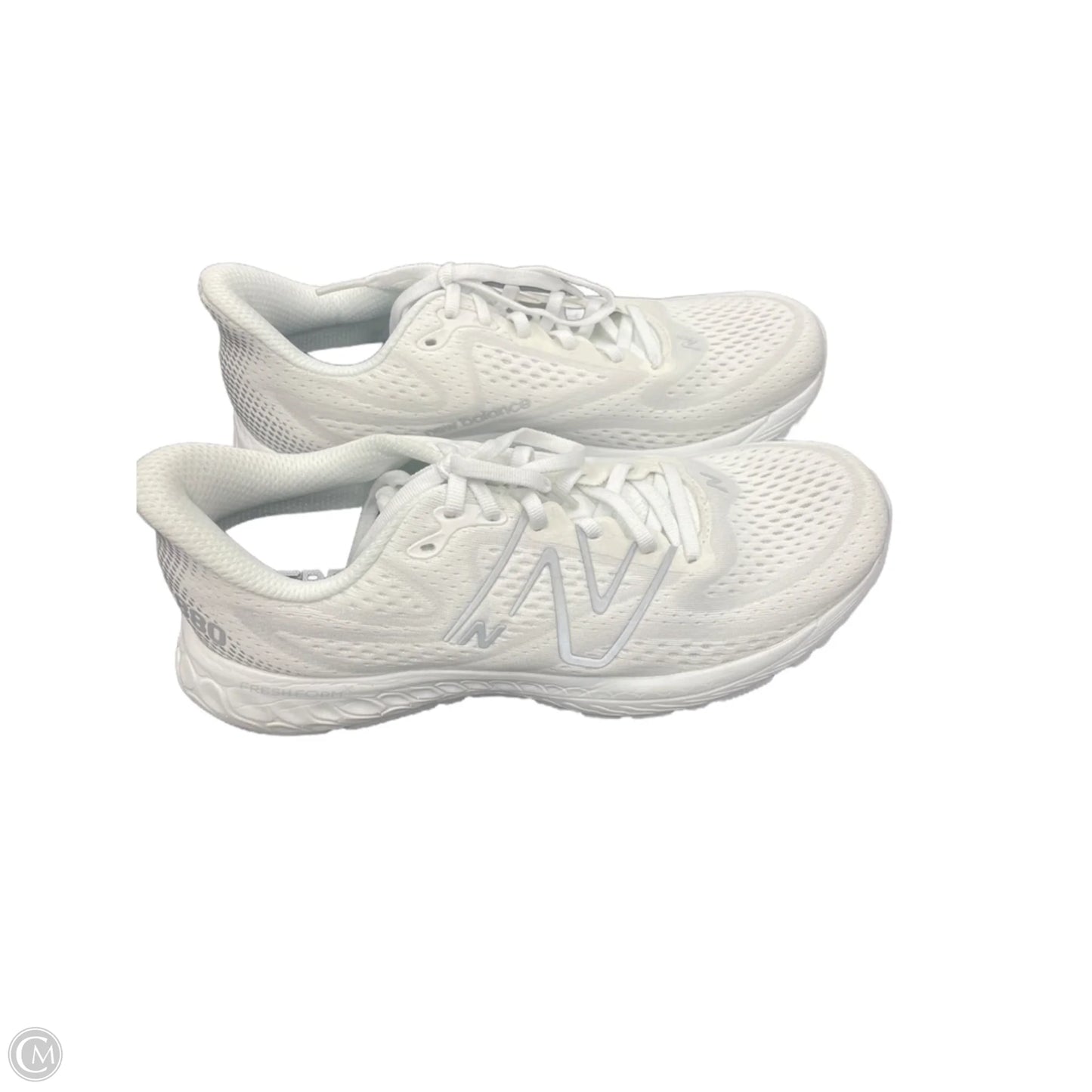 Shoes Athletic By New Balance In White, Size: 10