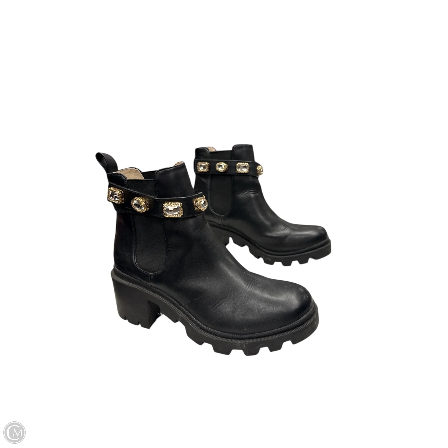 Boots Combat By Steve Madden In Black, Size: 8