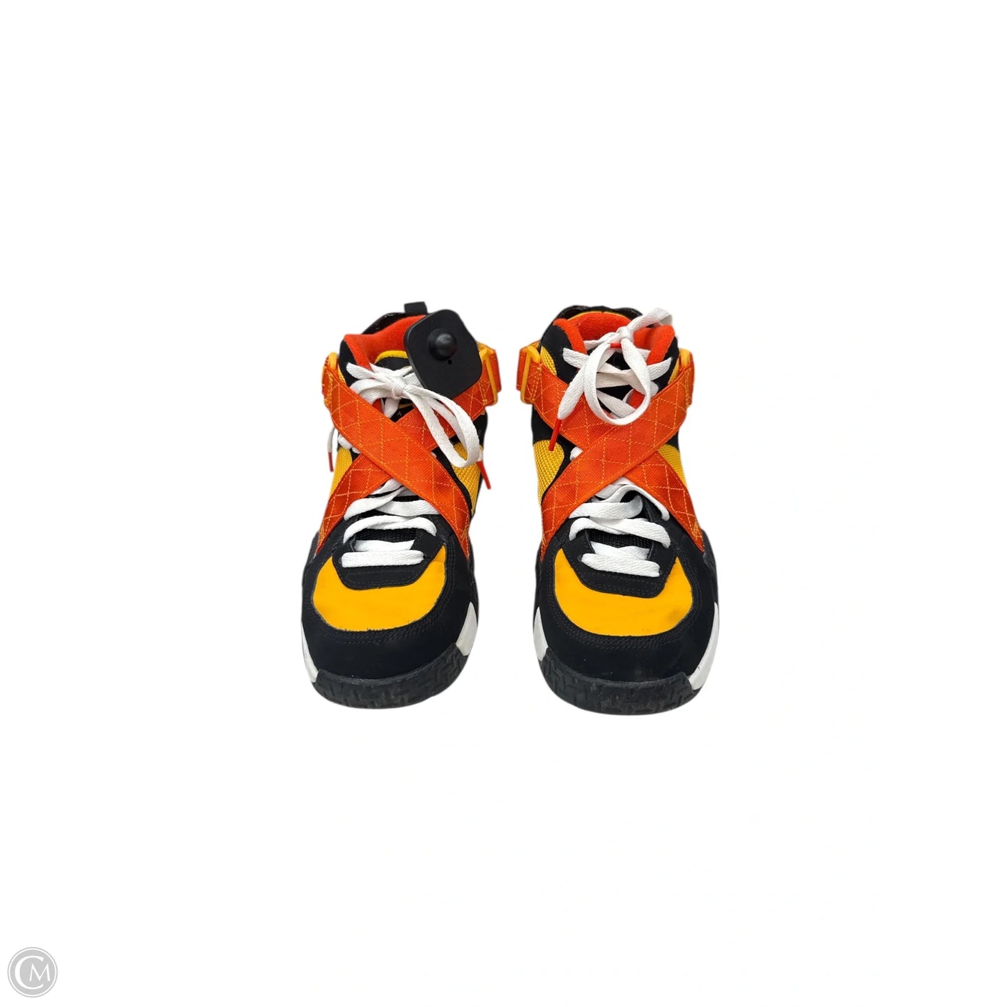 Shoes Athletic By Nike In Black & Orange, Size: 8