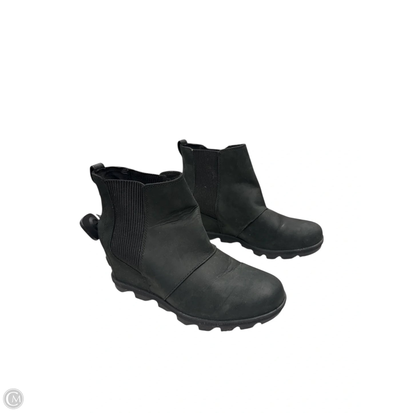 Boots Ankle Heels By Sorel In Black, Size: 11