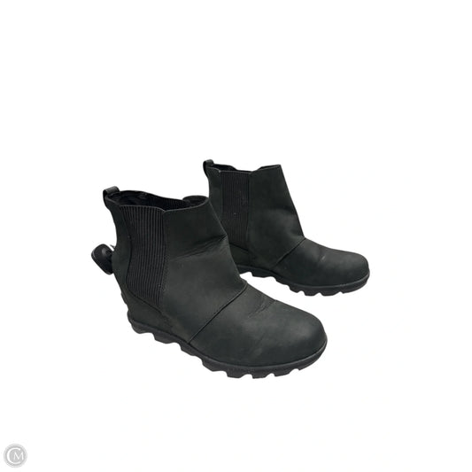 Boots Ankle Heels By Sorel In Black, Size: 11