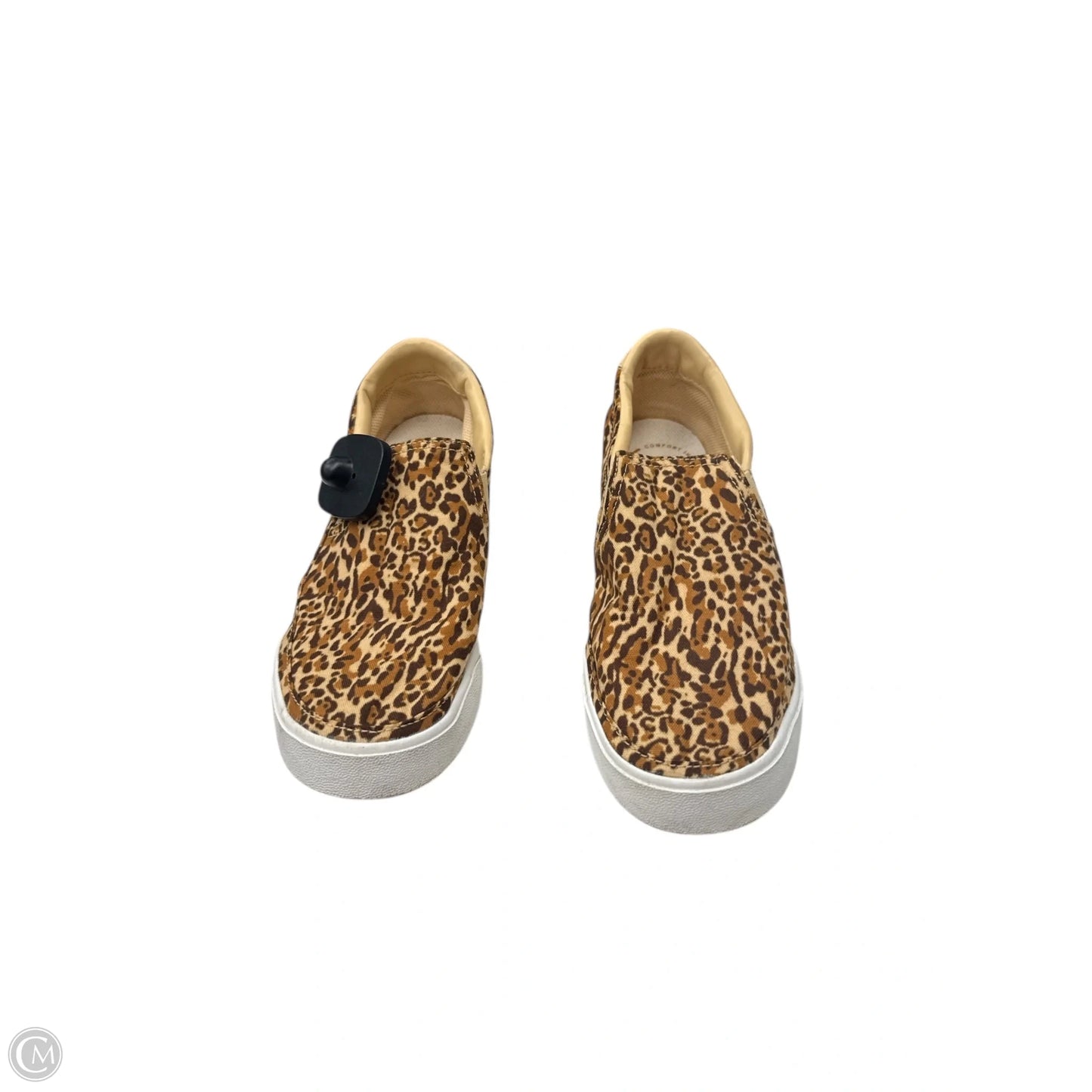 Shoes Flats By Nike In Animal Print, Size: 8