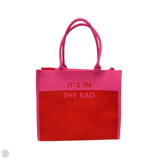 Tote Designer By Kate Spade, Size: Large