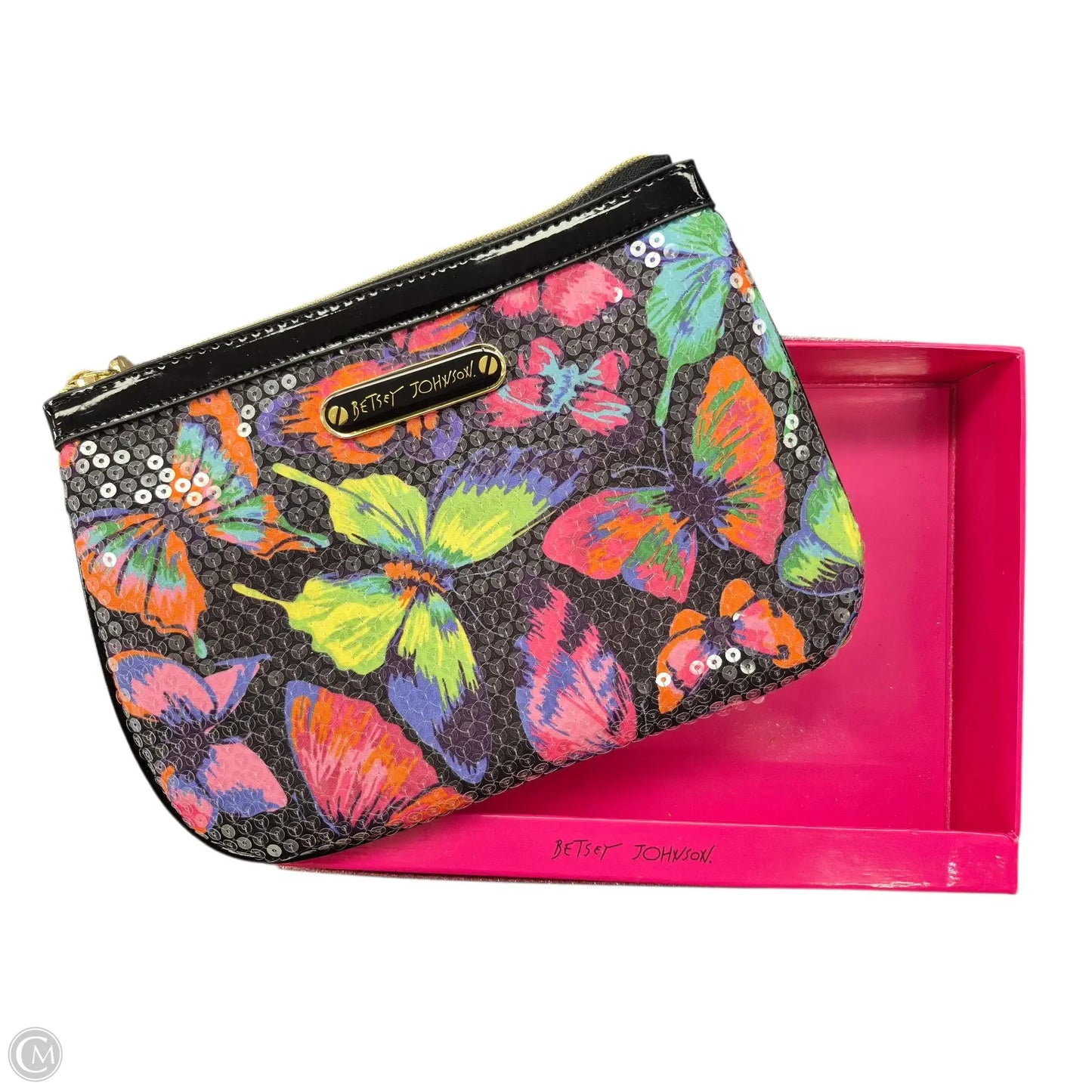 Clutch By Betsey Johnson, Size: Medium