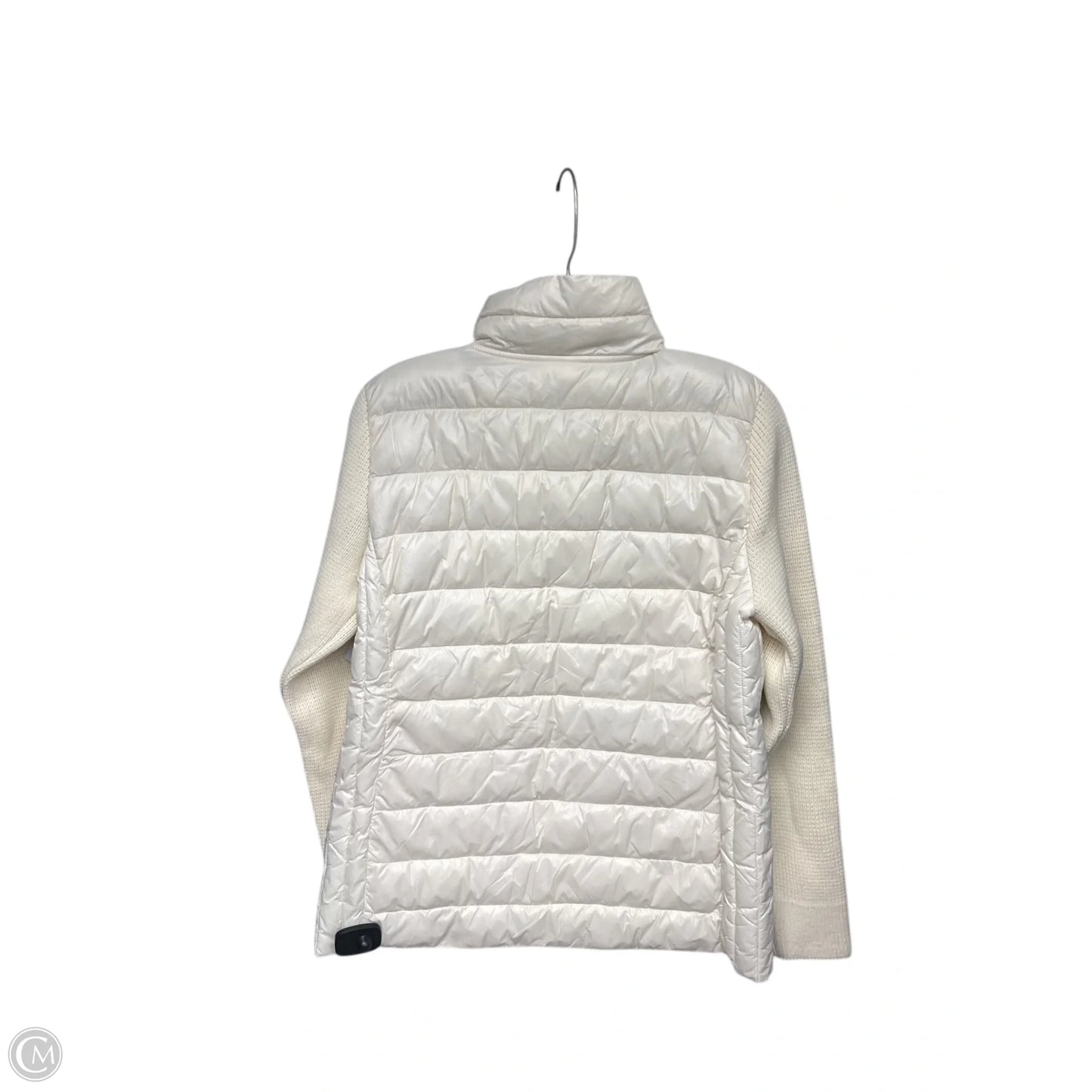 Jacket Puffer & Quilted By Lou And Grey In Ivory, Size: S