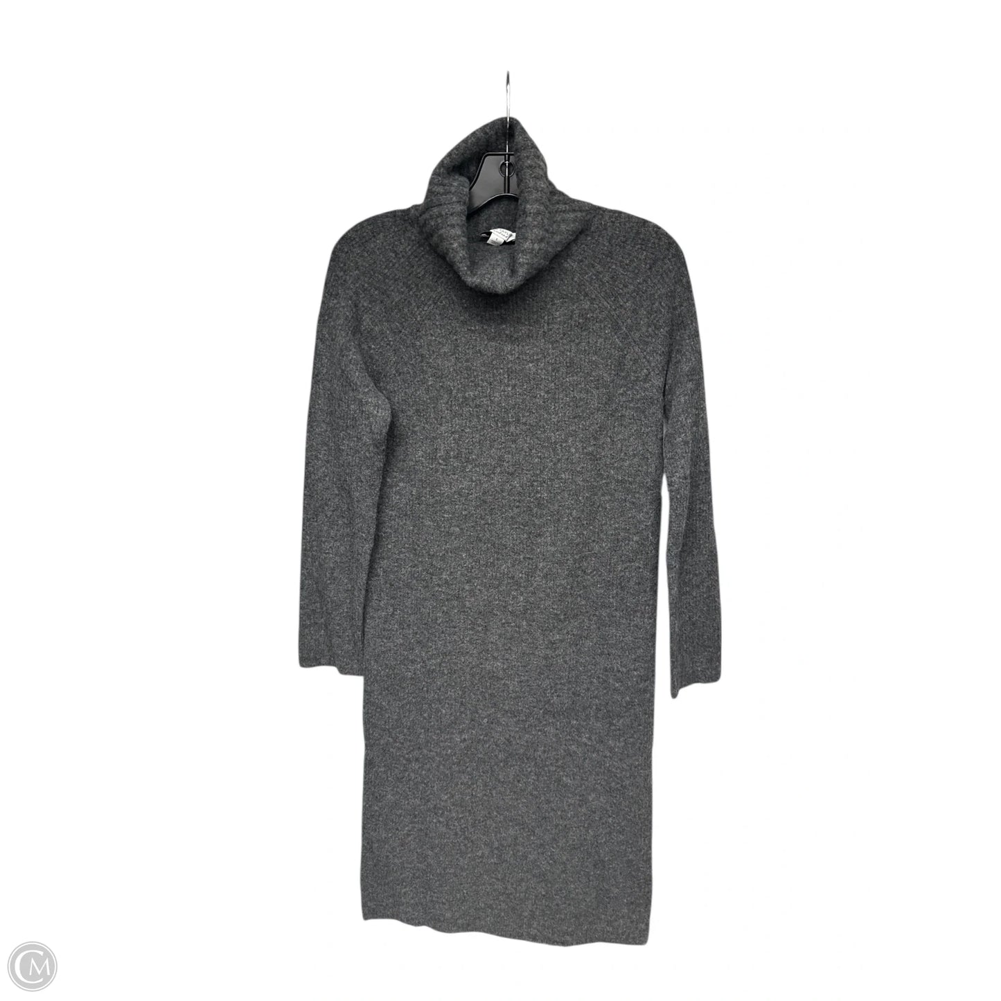 Dress Sweater By Ann Taylor In Grey, Size: S