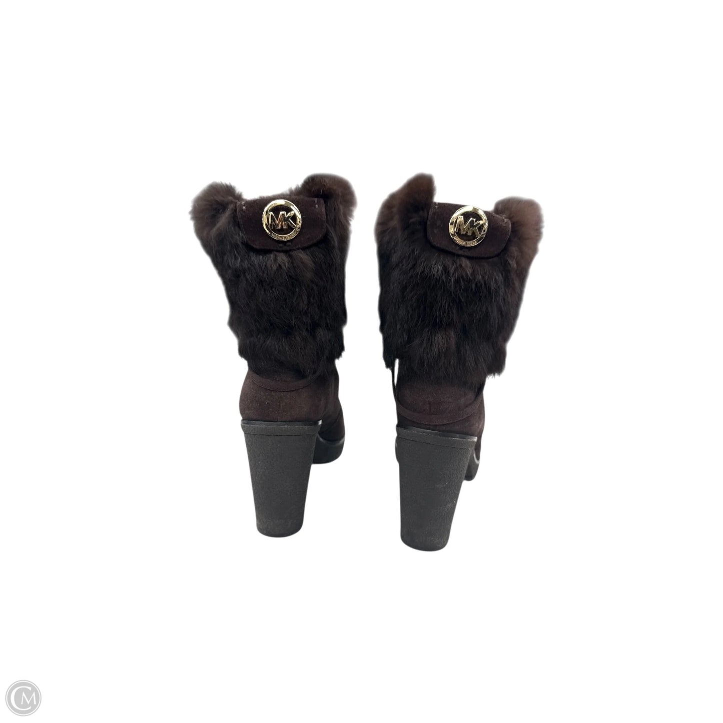 Boots Ankle Heels By Michael By Michael Kors In Brown, Size: 7