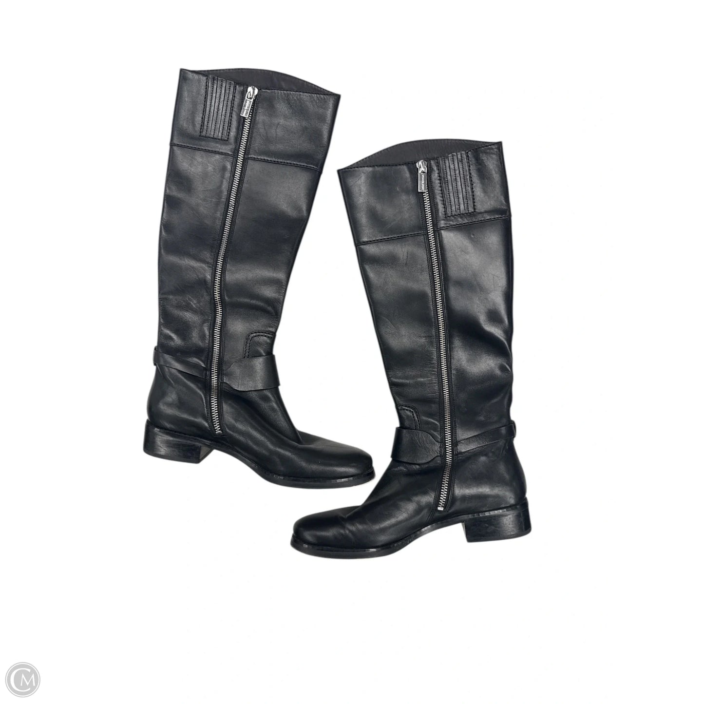 Boots Knee Heels By Michael By Michael Kors In Black, Size: 7