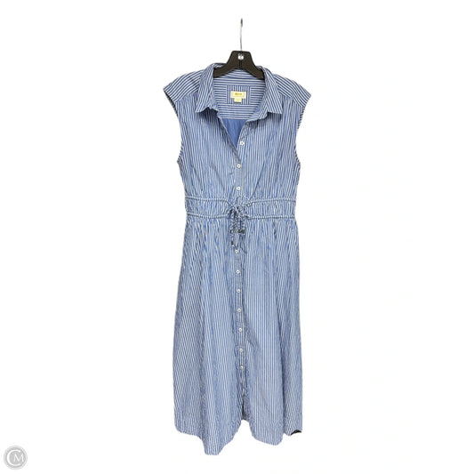 Dress Casual Maxi By Maeve In Striped Pattern, Size: M