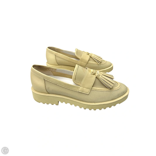 Shoes Heels Block By Franco Sarto In Yellow, Size: 7