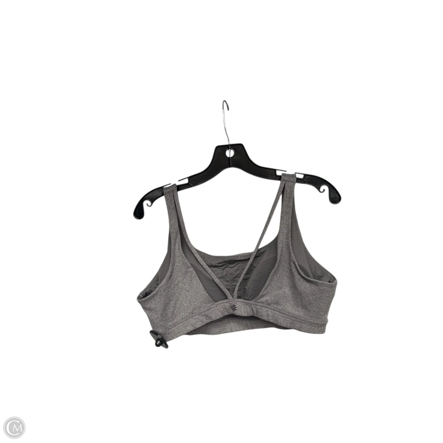 Athletic Bra By Athleta In Grey, Size: L