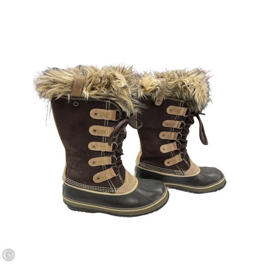 Boots Snow By Sorel In Brown, Size: 7