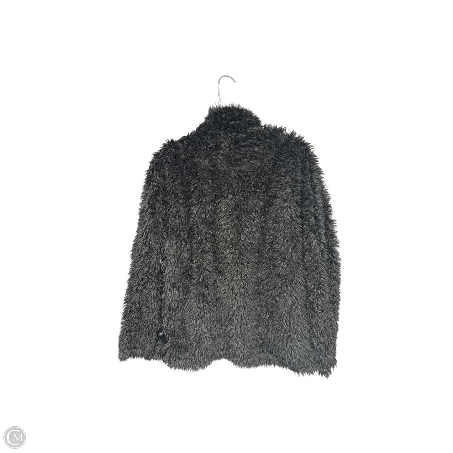 Jacket Faux Fur & Sherpa By Dylan In Grey, Size: S