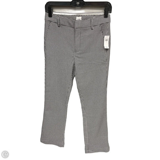 Pants Dress By Gap In Black & White, Size: 4
