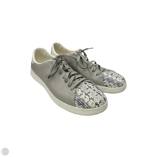 Shoes Sneakers By Cole-haan In Grey & White, Size: 9