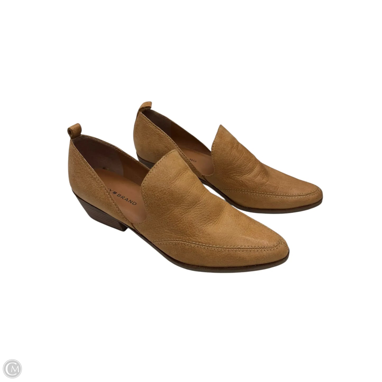 Shoes Heels Block By Lucky Brand In Tan, Size: 9.5
