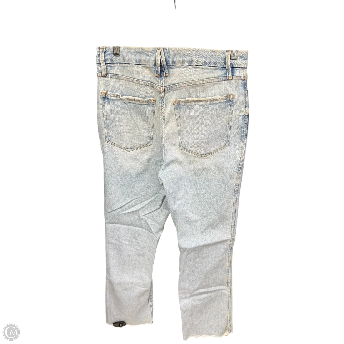 Jeans Boot Cut By Good American In Blue Denim, Size: 8