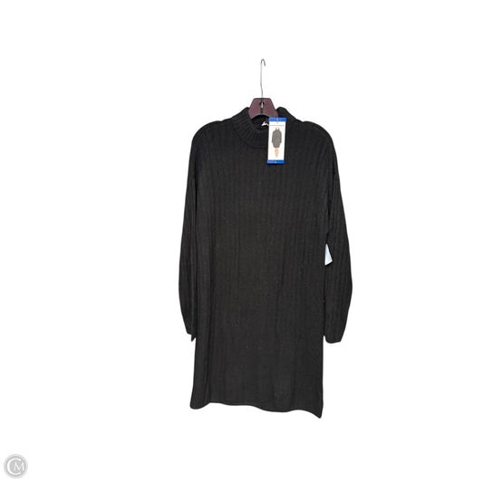 Dress Sweater By Hilary Radley In Black, Size: L