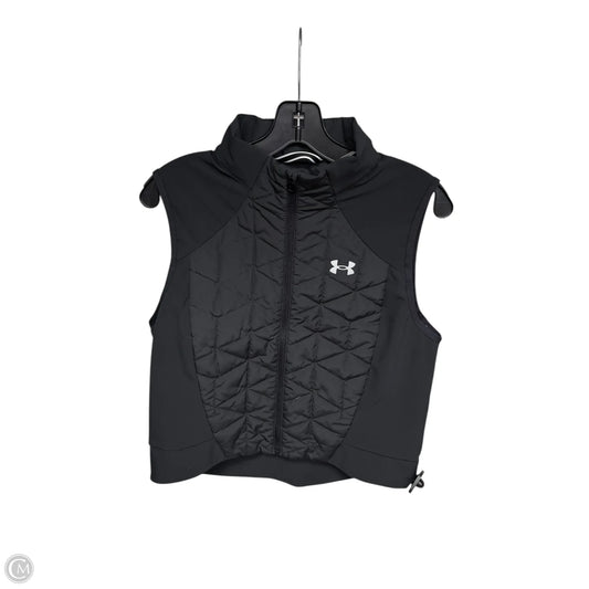 Vest Puffer & Quilted By Under Armour In Black, Size: M