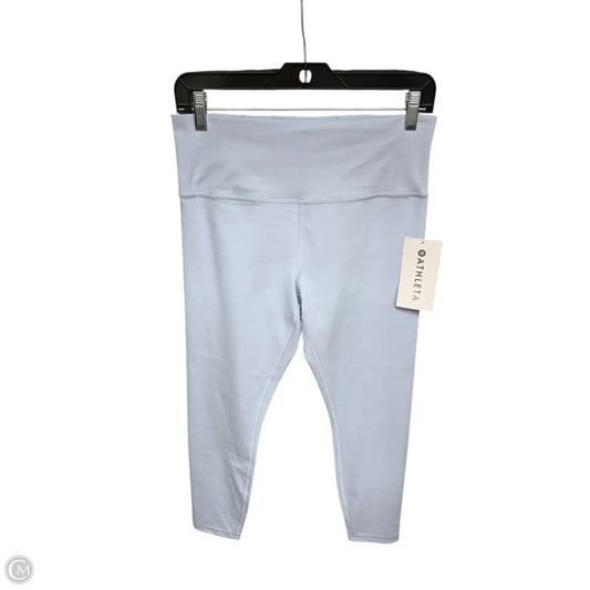 Athletic Leggings By Athleta In Blue, Size: M