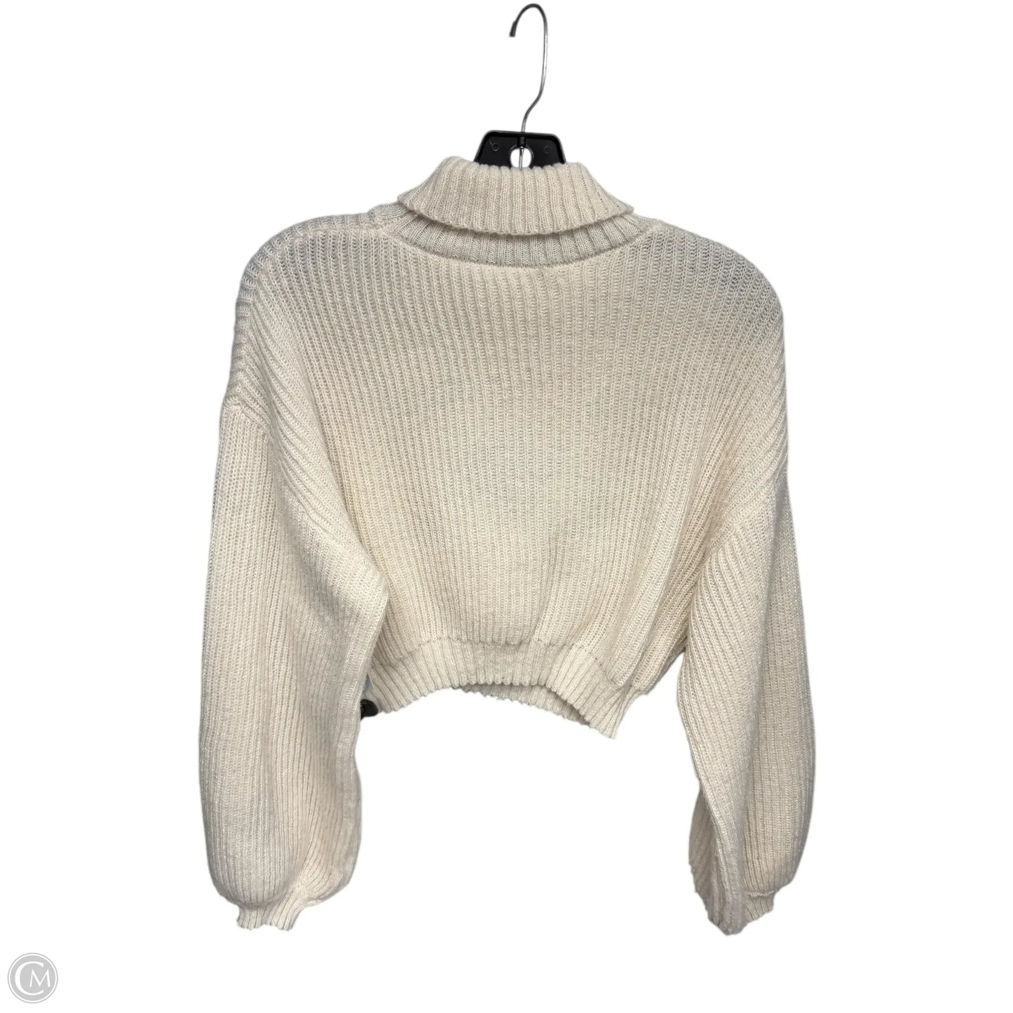 Sweater By Romwe In Cream & Yellow, Size: S