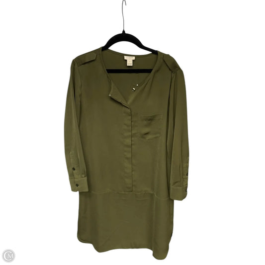 Dress Casual Midi By J. Crew In Green, Size: 2