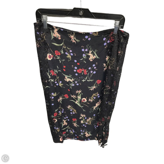 Skirt Maxi By Maeve In Floral Print, Size: 12