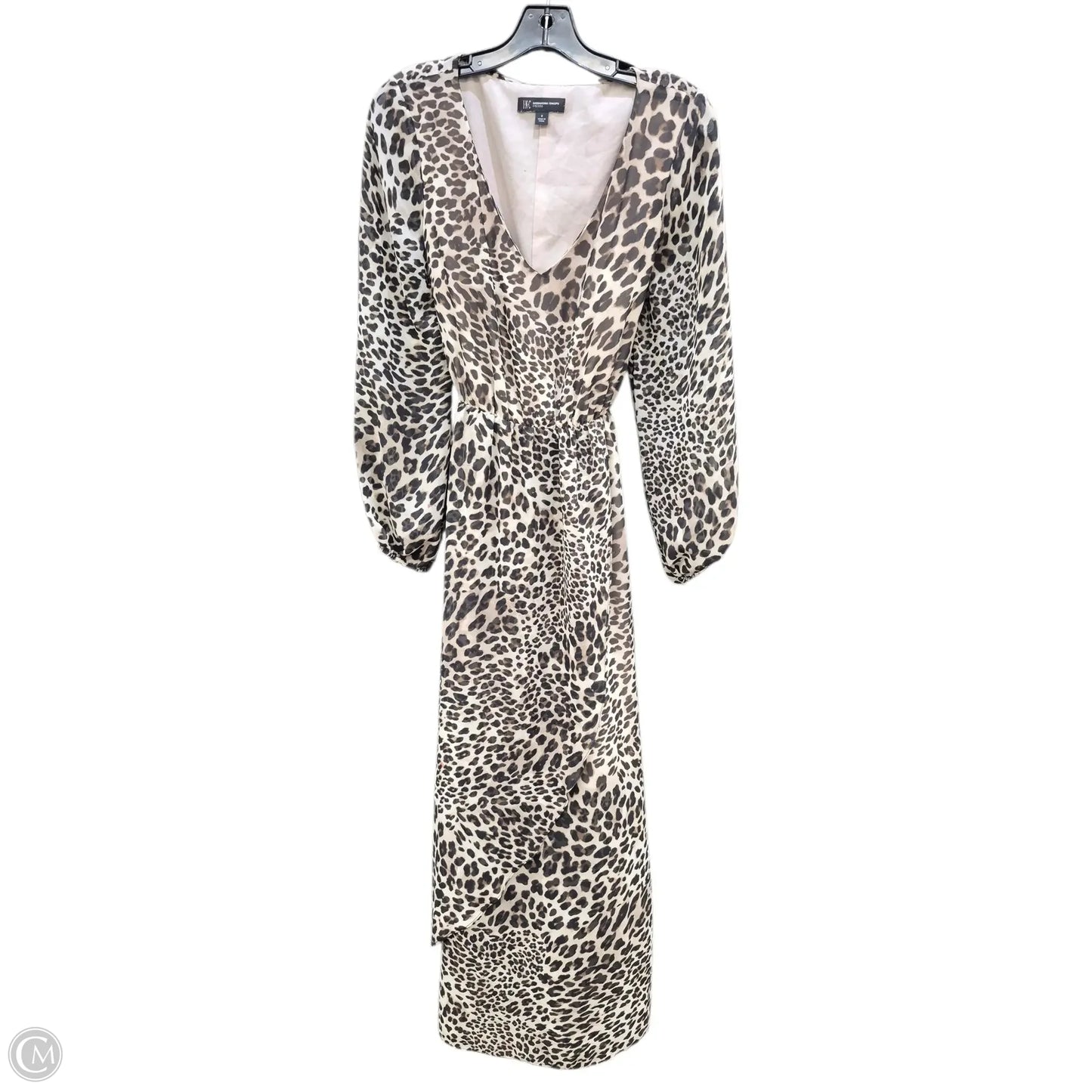 Dress Casual Maxi By Inc In Animal Print, Size: 6