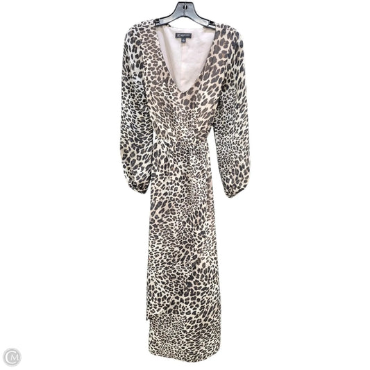 Dress Casual Maxi By Inc In Animal Print, Size: 6