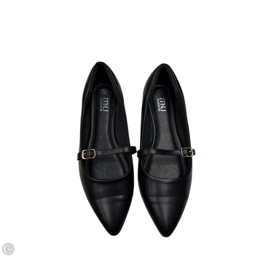 Shoes Flats By Clothes Mentor In Black, Size: 10.5